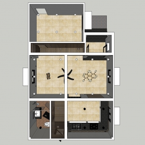 Test Render 720 bằng Vray SketchUp