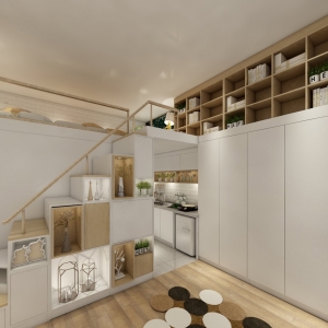 Phòng trọ có gác lửng