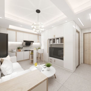 Căn hộ siêu nhỏ đủ tiện nghi