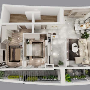 Nhà mẫu Sunshine B05-CH.03C OP2