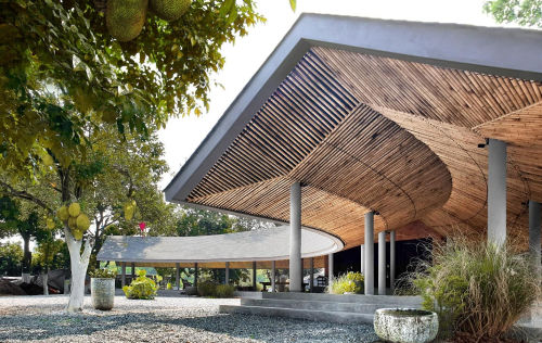Công trình Jackfruit Village (Làng Mít) làng Trầm Lăng, xã Đồng Đông, thị xã Sơn Tây. 