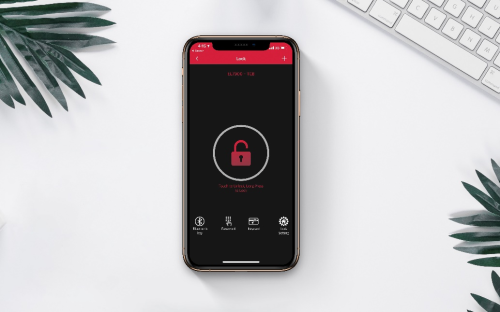 Giao diện thân thiện người dùng của ứng dụng Häfele Access công nghệ 4.0.