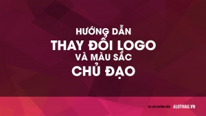 Hướng dẫn thay logo và màu sắc website Nhà Cung Cấp