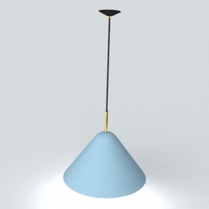 Đèn trần BOT Small Triangle MD3-380X - Xanh